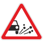 1.18 Выброс гравия