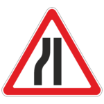 1.20.3 Сужение дороги