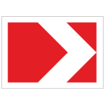 1.34.1 Направление поворота размер 1 (одна стрелка)