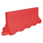 Дорожный барьер водоналивной, пластиковый БВ-2-К (красный)