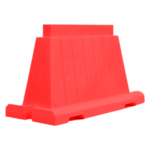Дорожный блок водоналивной, пластиковый БВ-В-1.2-К (красный, вкладывающийся)