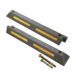 Композитный колесоотбойник 1830 мм серый с крепежом