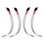 Пластиковый дорожный сигнальный столбик С3 1300мм прямой верх ГОСТ