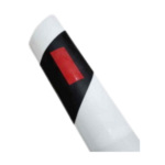 Пластиковый дорожный сигнальный столбик С3 скошенный верх