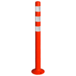 Столбик сигнальный упругий ССУ-1000-3 (мягкий, гибкий, парковочный дорожный столбик)