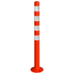 Столбик сигнальный упругий ССУ-1000-4 (мягкий, гибкий, парковочный дорожный столбик)