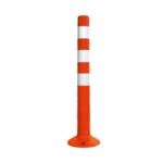 Столбик сигнальный упругий ССУ-750-3 (мягкий, гибкий, парковочный дорожный столбик)